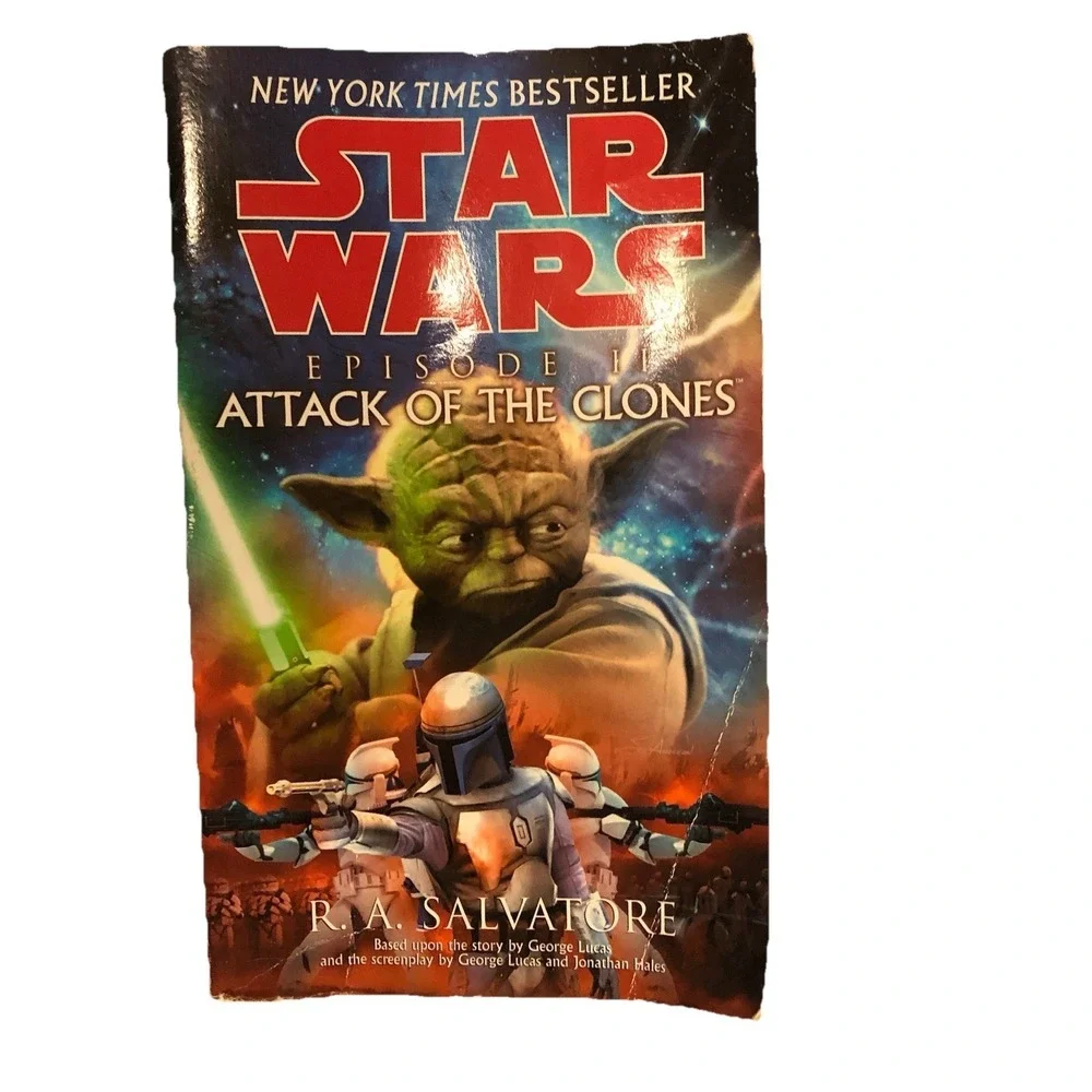 Star Wars, Episode II -‎ Attack of the Clones Paperback - Some Pages Bent